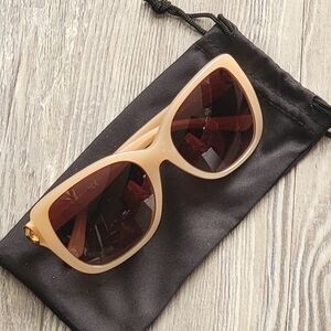 Tory Burch Chic Cream Sunglasses